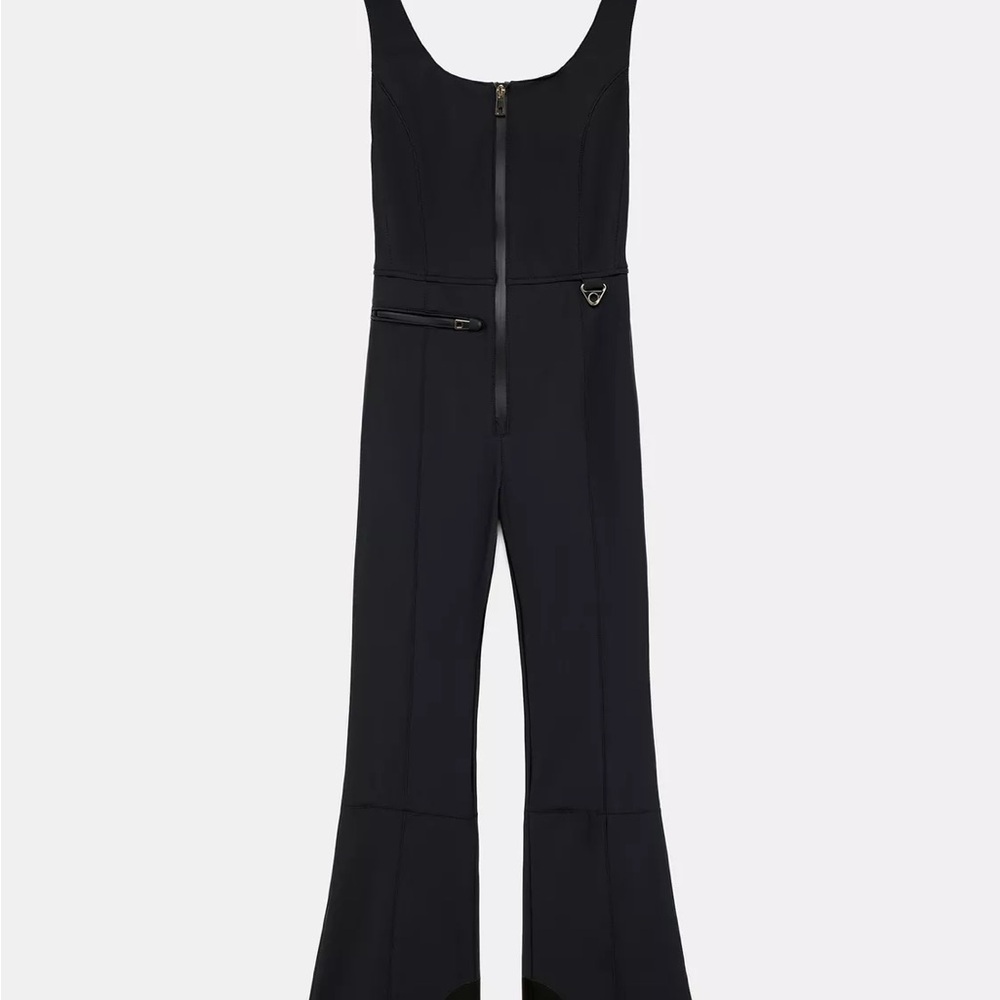 Zara Black Ski Jumpsuit Goldberg Style - Picture 4 of 7